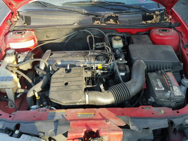 1G3NL52F33C276185 - 2003 OLDSMOBILE ALERO GL RED photo 7