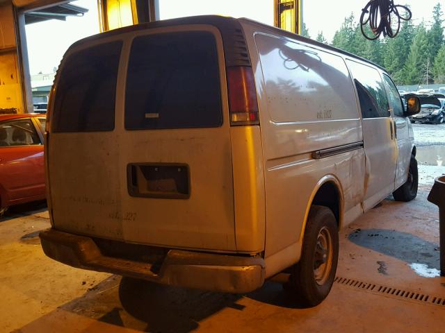 1GCHG39R711123632 - 2001 CHEVROLET EXPRESS G3 GOLD photo 4