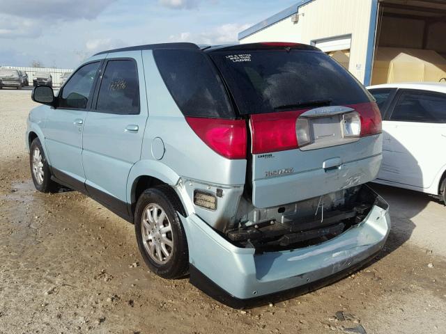 3G5DA03L66S572090 - 2006 BUICK RENDEZVOUS TEAL photo 3