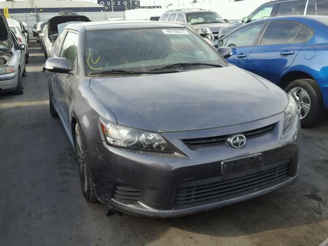 JTKJF5C77B3013413 - 2011 TOYOTA SCION TC GRAY photo 1