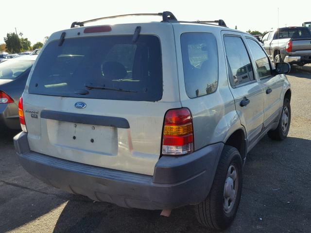 1FMCU92123KB09883 - 2003 FORD ESCAPE XLS TAN photo 4