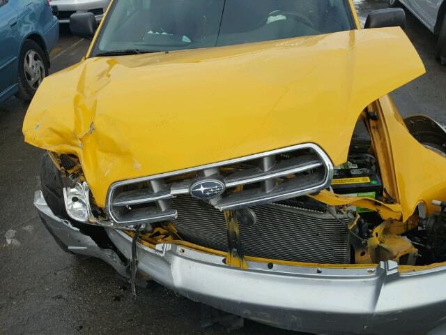 4S4BT62C237114115 - 2003 SUBARU BAJA SPORT YELLOW photo 7