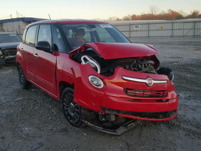 ZFBCFAAH6EZ001438 - 2014 FIAT 500L POP RED photo 1