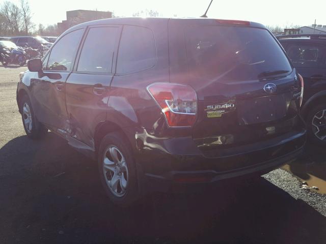 JF2SJAAC6FG823702 - 2015 SUBARU FORESTER 2 BLACK photo 3