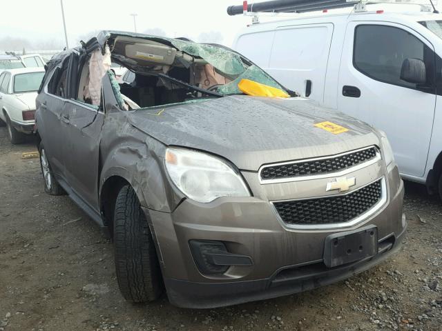 2CNALDEW1A6388800 - 2010 CHEVROLET EQUINOX LT BROWN photo 1