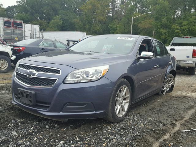 1G11C5SA3DF199930 - 2013 CHEVROLET MALIBU 1LT BLUE photo 2