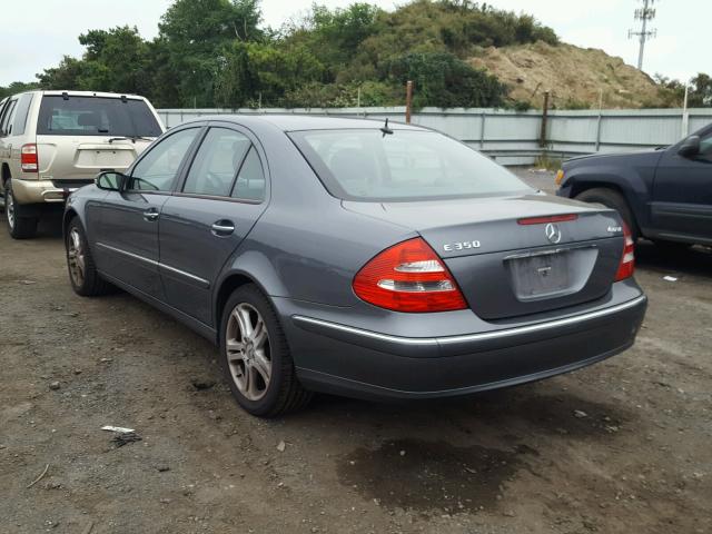 WDBUF87J96X189548 - 2006 MERCEDES-BENZ E 350 4MAT GRAY photo 3