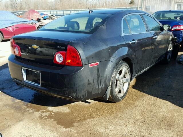 1G1ZJ57B794182206 - 2009 CHEVROLET MALIBU 2LT BLACK photo 4