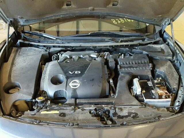 1N4AA5AP7CC828162 - 2012 NISSAN MAXIMA S CHARCOAL photo 7