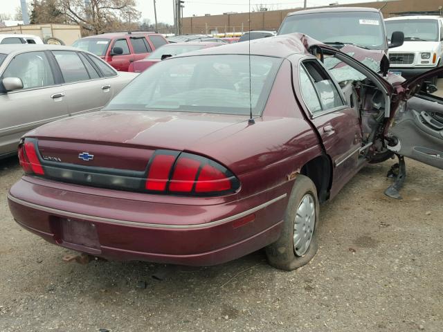 2G1WL52M5V9178989 - 1997 CHEVROLET LUMINA BAS 红色 照片 4