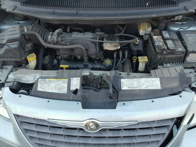 1C4GJ45383B156978 - 2003 CHRYSLER VOYAGER LX BLUE photo 7