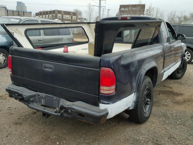 1B7GG22Y9XS248268 - 1999 DODGE DAKOTA TWO TONE photo 4