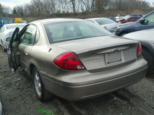 1FAFP53U96A173882 - 2006 FORD TAURUS SE TAN photo 3