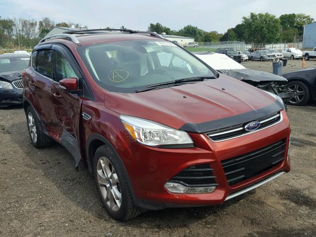 1FMCU9J90EUE06021 - 2014 FORD ESCAPE TIT RED photo 1