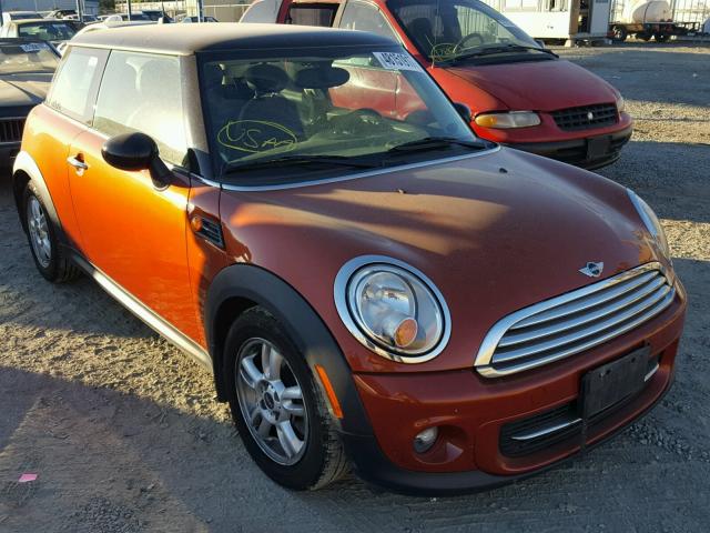 WMWSU3C58CT257896 - 2012 MINI COOPER ORANGE photo 1