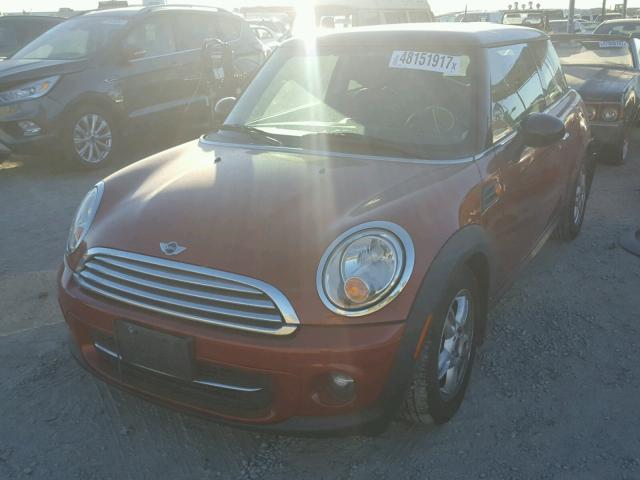 WMWSU3C58CT257896 - 2012 MINI COOPER ORANGE photo 2