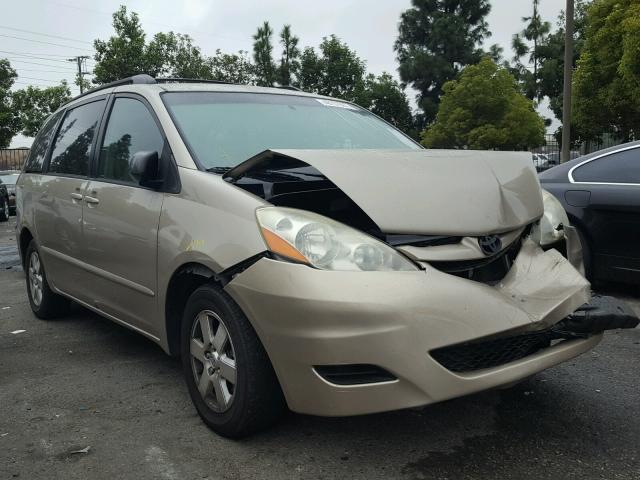 5TDZA23C66S531473 - 2006 TOYOTA SIENNA CE GOLD photo 1