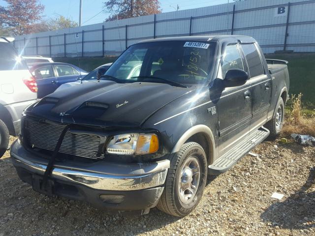 1FTRW07L83KC56496 - 2003 FORD F150 SUPER BLACK photo 2