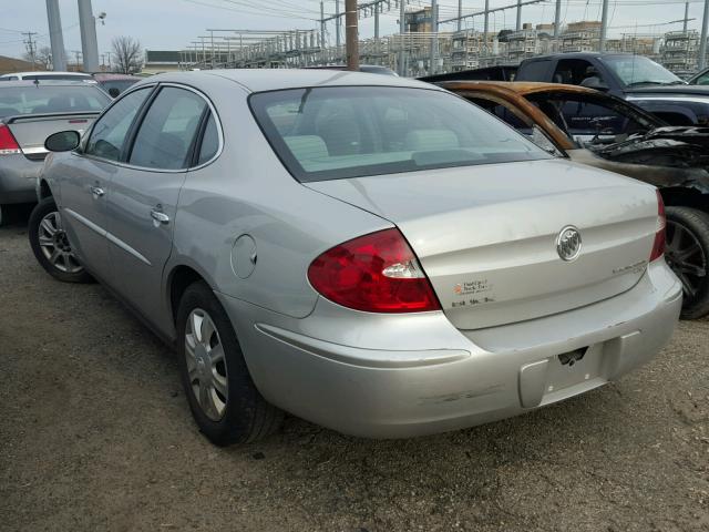 2G4WC552571114501 - 2007 BUICK LACROSSE C SILVER photo 3