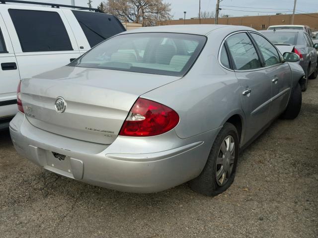 2G4WC552571114501 - 2007 BUICK LACROSSE C SILVER photo 4