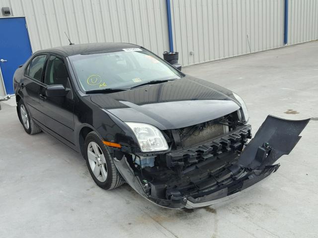 3FAHP07Z49R162350 - 2009 FORD FUSION SE BLACK photo 1