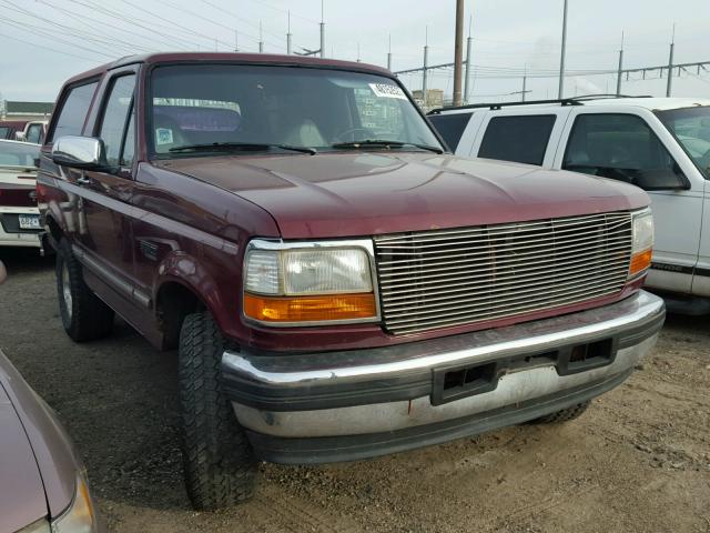 1FMEU15NXTLA24440 - 1996 FORD BRONCO U10 MAROON photo 1