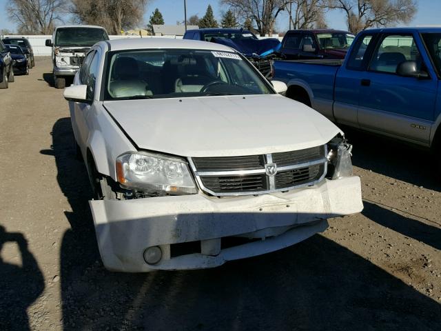 1B3CC5FB3AN215582 - 2010 DODGE AVENGER R/ WHITE photo 9