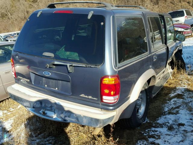 1FMZU32E3WZB25497 - 1998 FORD EXPLORER BLUE photo 4