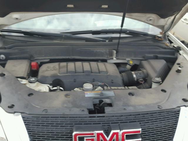 1GKKRRED0BJ386483 - 2011 GMC ACADIA SLT თეთრი ფოტო 7