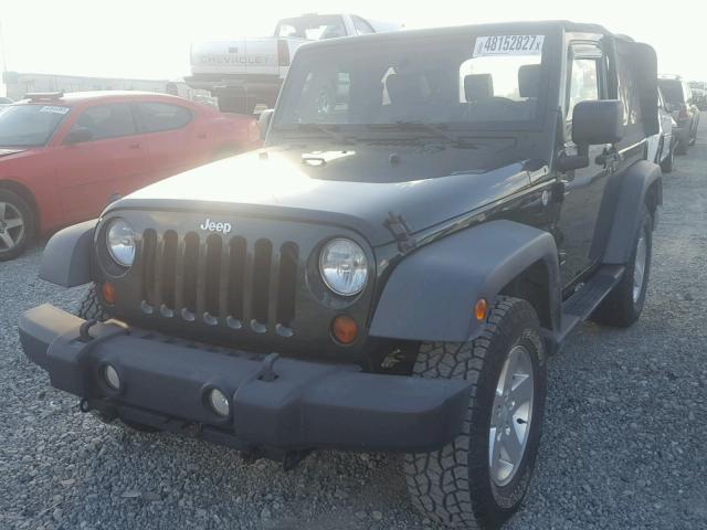 1J4AA2D11AL230270 - 2010 JEEP WRANGLER S GREEN photo 2