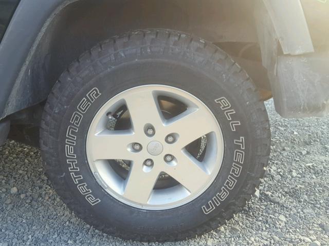 1J4AA2D11AL230270 - 2010 JEEP WRANGLER S GREEN photo 9