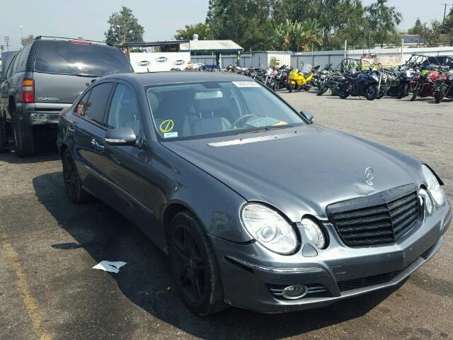 WDBUF56XX7B087050 - 2007 MERCEDES-BENZ E 350 BLUE photo 1