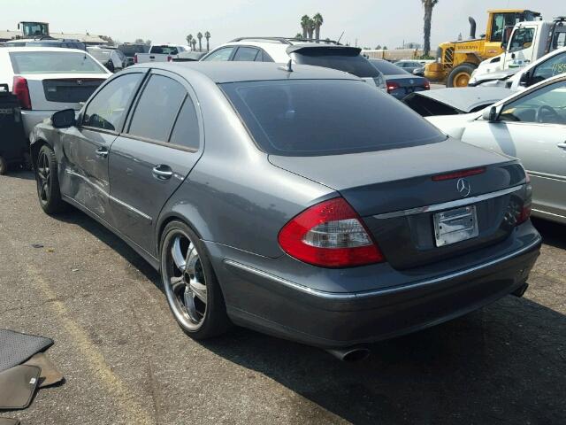 WDBUF56XX7B087050 - 2007 MERCEDES-BENZ E 350 BLUE photo 3