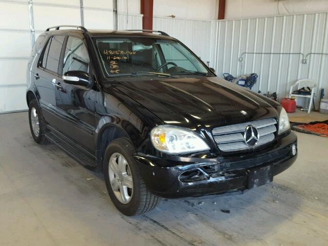 4JGAB75E95A535000 - 2005 MERCEDES-BENZ ML 500 BLACK photo 1