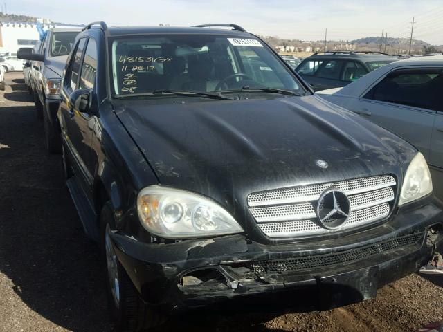 4JGAB75E95A535000 - 2005 MERCEDES-BENZ ML 500 BLACK photo 9