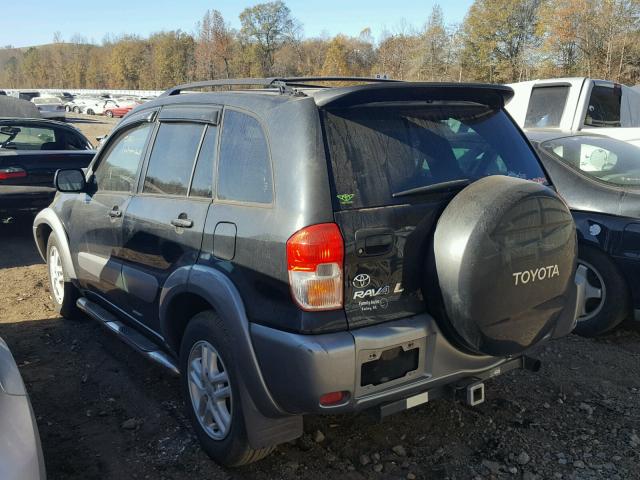 JTEGH20V510006534 - 2001 TOYOTA RAV4 BLACK photo 3