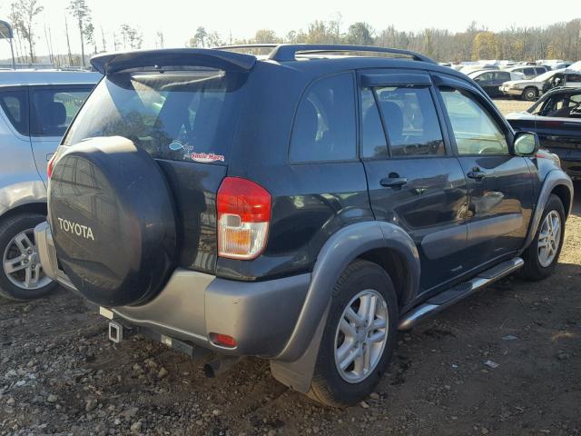 JTEGH20V510006534 - 2001 TOYOTA RAV4 BLACK photo 4