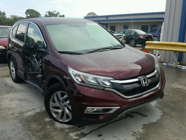 2HKRM3H57GH539726 - 2016 HONDA CR-V EX BURGUNDY photo 1