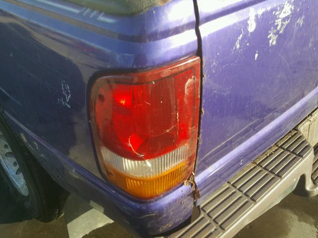 1FTCR14U7TPB60894 - 1996 FORD RANGER SUP PURPLE photo 9