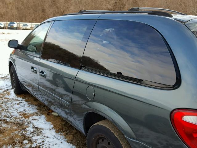 2A4GP44R57R340927 - 2007 CHRYSLER TOWN & COU BLUE photo 3