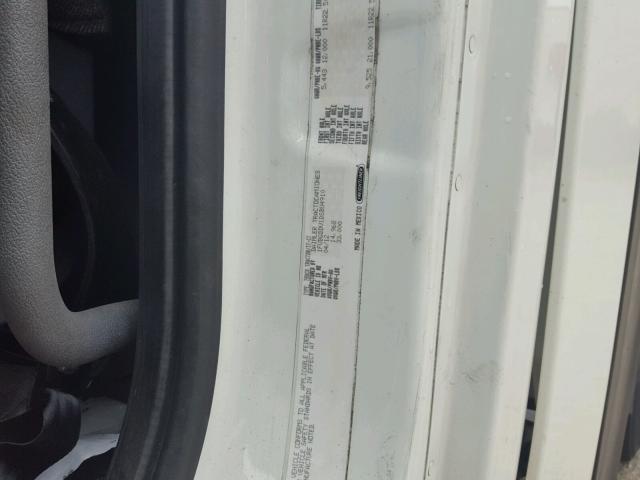 1FUBGDDV1DSBU4910 - 2013 FREIGHTLINER CASCADIA 1 WHITE photo 10