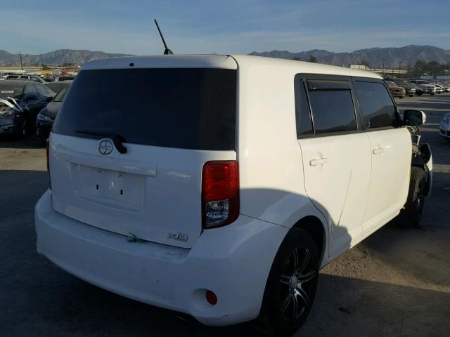 JTLZE4FE7C1146935 - 2012 TOYOTA SCION XB WHITE photo 4