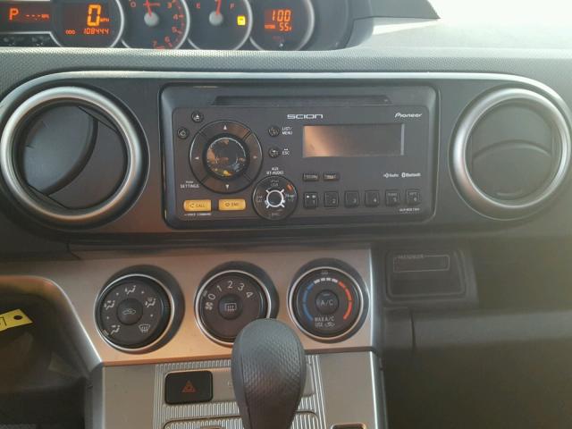 JTLZE4FE7C1146935 - 2012 TOYOTA SCION XB WHITE photo 9