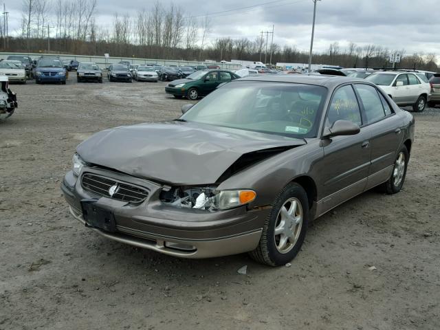 2G4WB55K321218741 - 2002 BUICK REGAL LS BEIGE photo 2