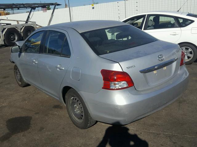 JTDBT903091325401 - 2009 TOYOTA YARIS SILVER photo 3