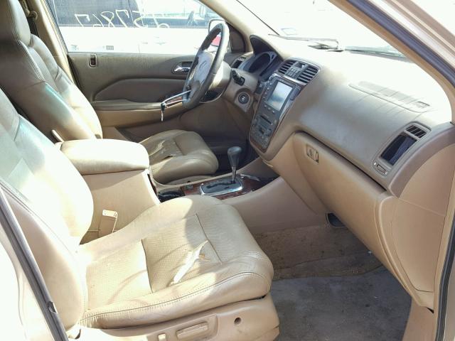 2HNYD18631H536549 - 2001 ACURA MDX TOURIN TAN photo 5