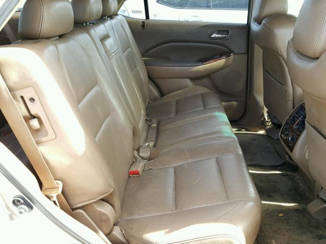 2HNYD18631H536549 - 2001 ACURA MDX TOURIN TAN photo 6