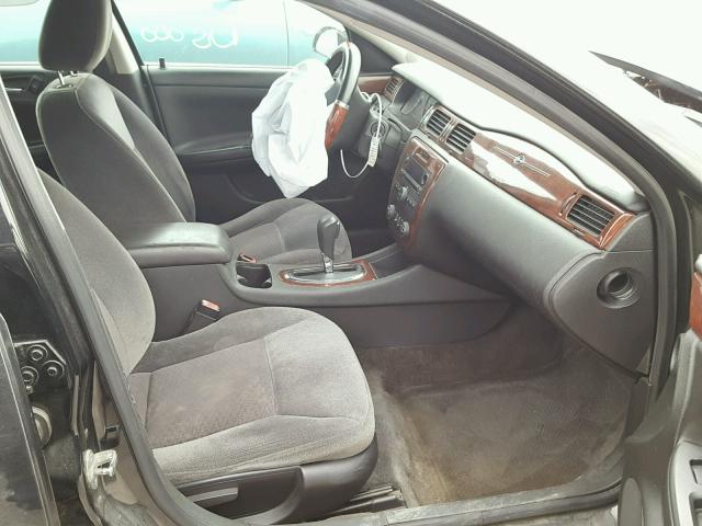 2G1WA5EN6A1159466 - 2010 CHEVROLET IMPALA LS BLACK photo 5