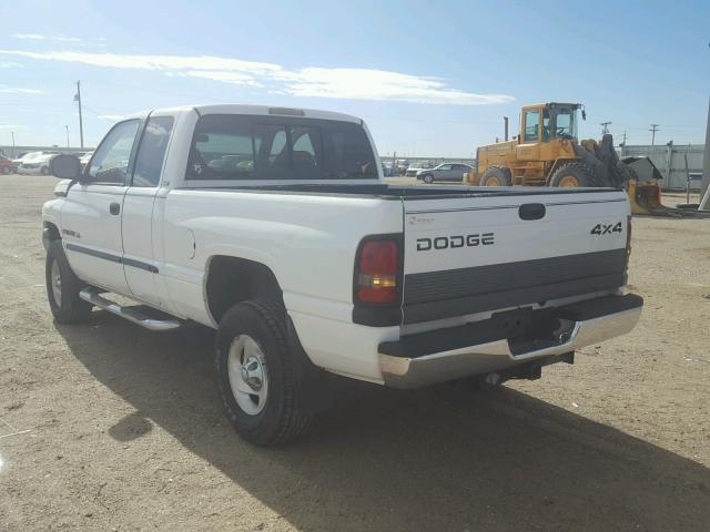 3B7HF13Z6YM227770 - 2000 DODGE RAM 1500 WHITE photo 3