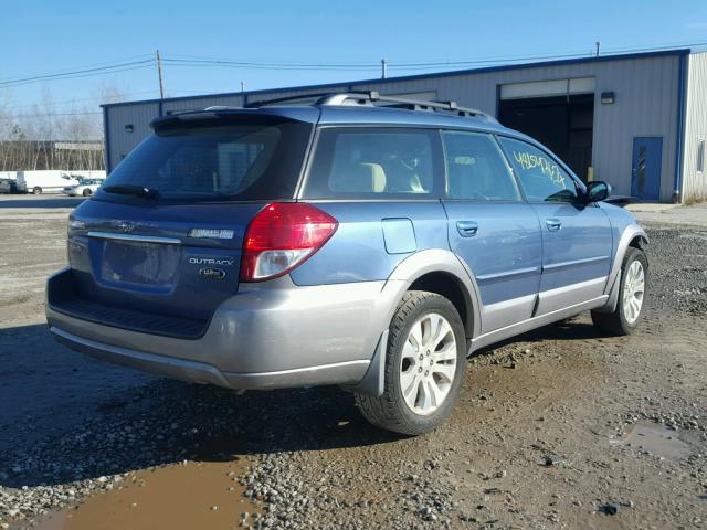 4S4BP62C987322603 - 2008 SUBARU OUTBACK 2. BLUE photo 4